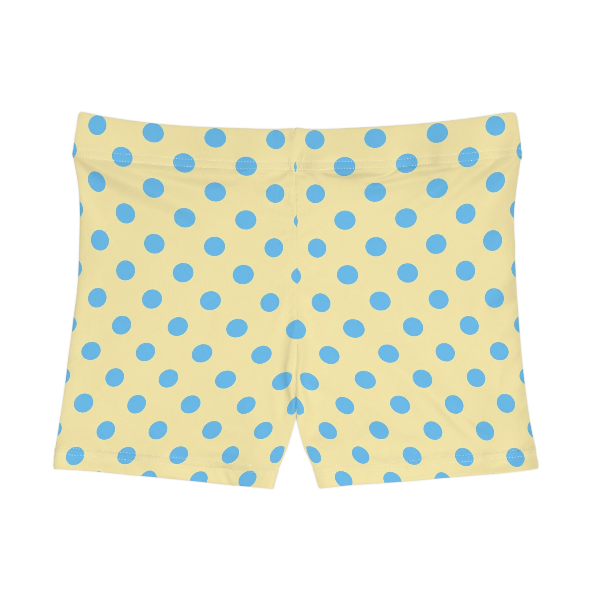 Coastal Breakfast Polka Dot Mini Shorts