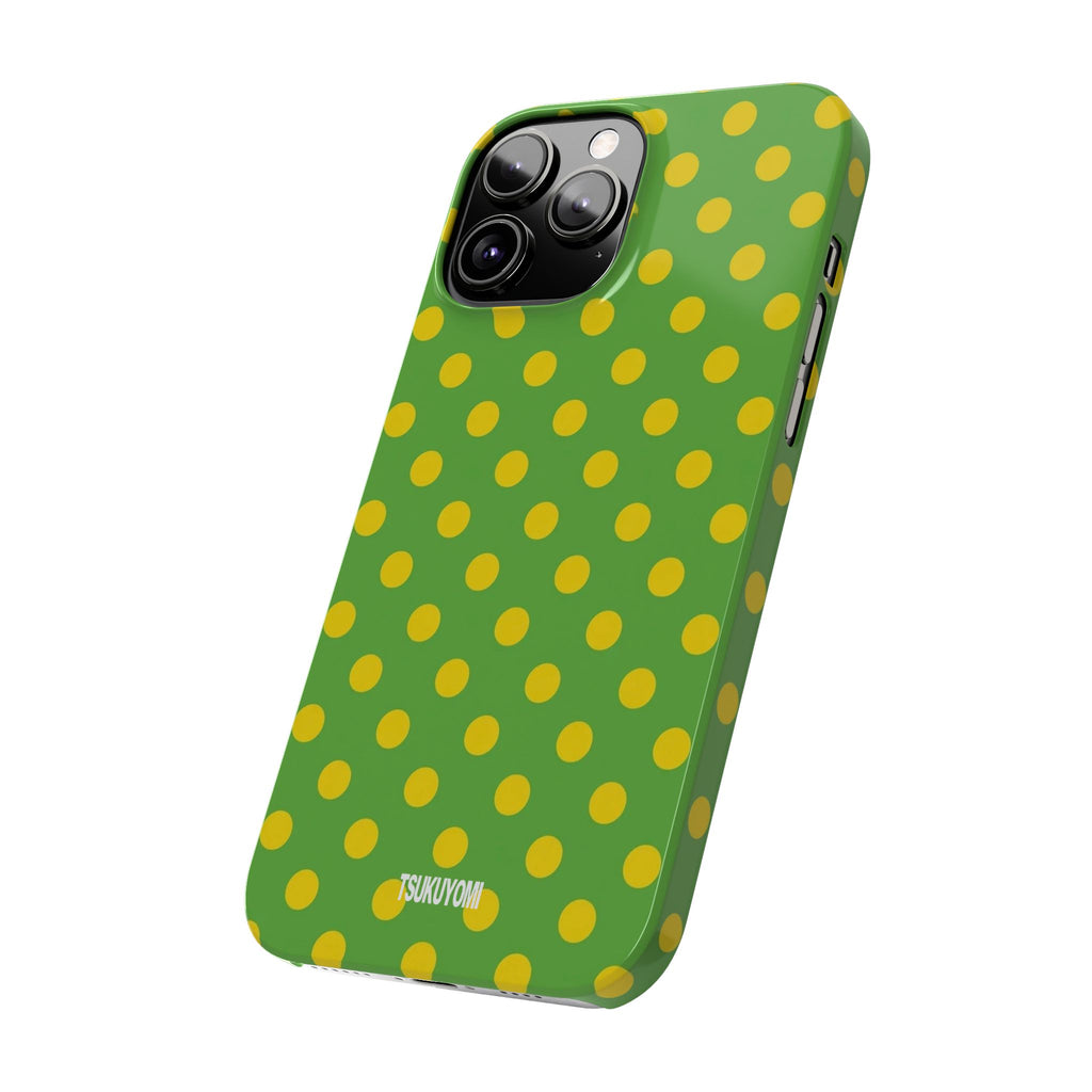 Lemon Belle Polka Dot Phone Case