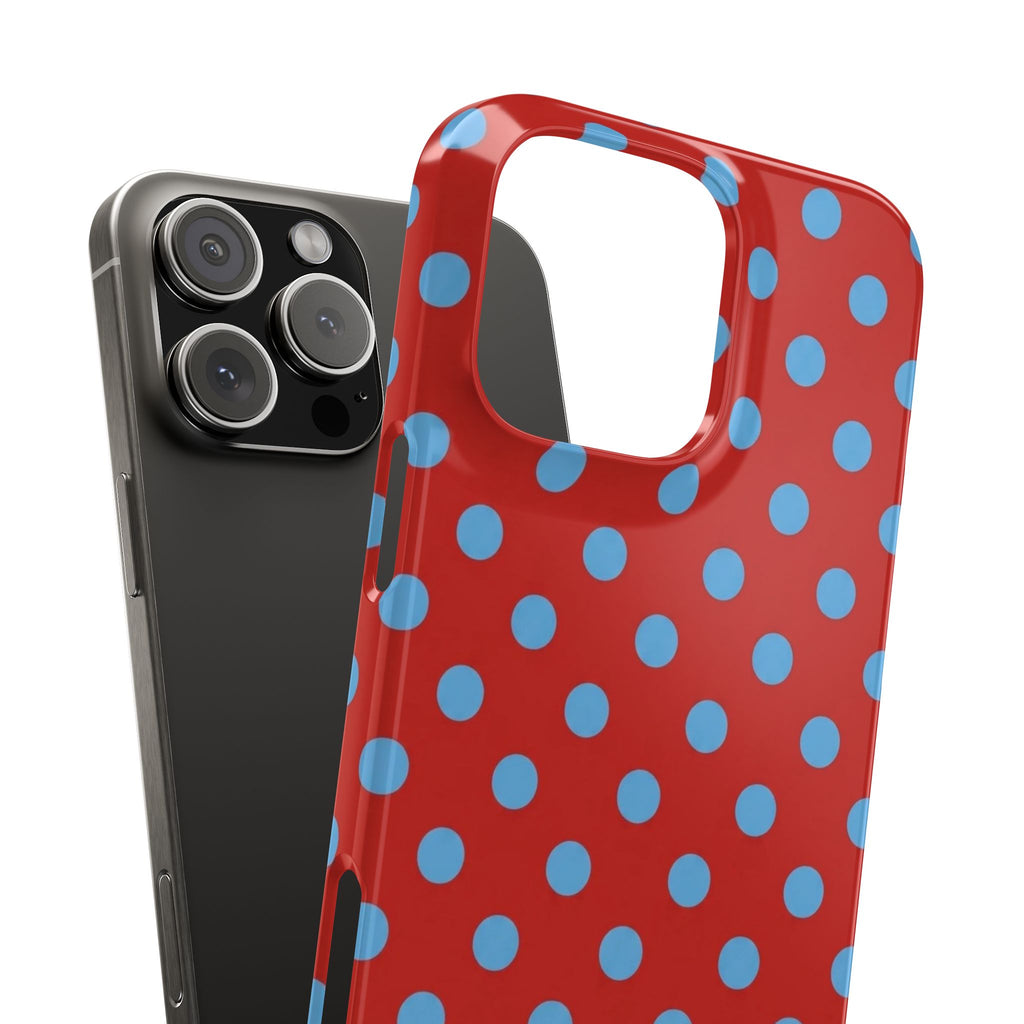 Riviera Romance Polka Dot Phone Case