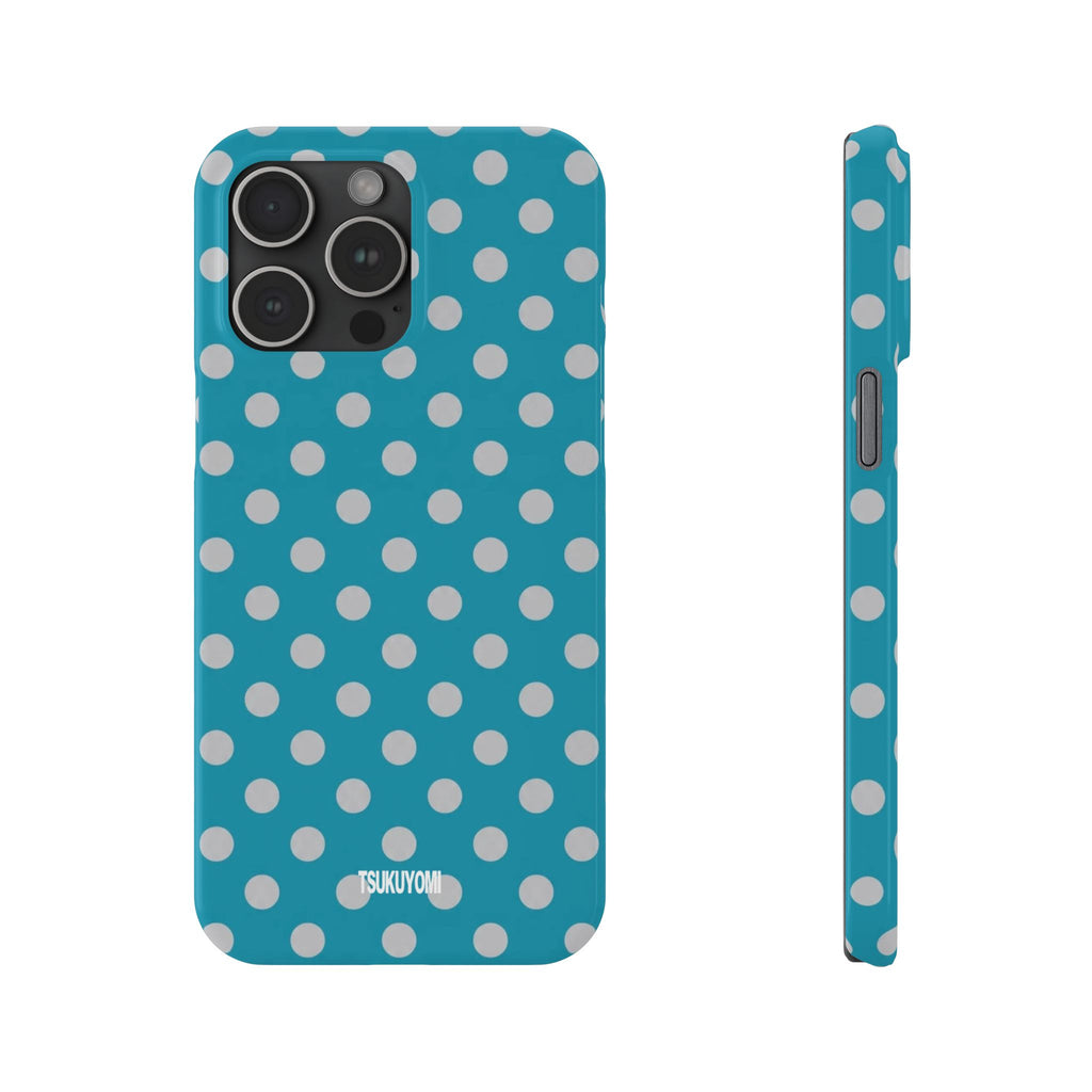 Blue Grotto Polka Dot Phone Case