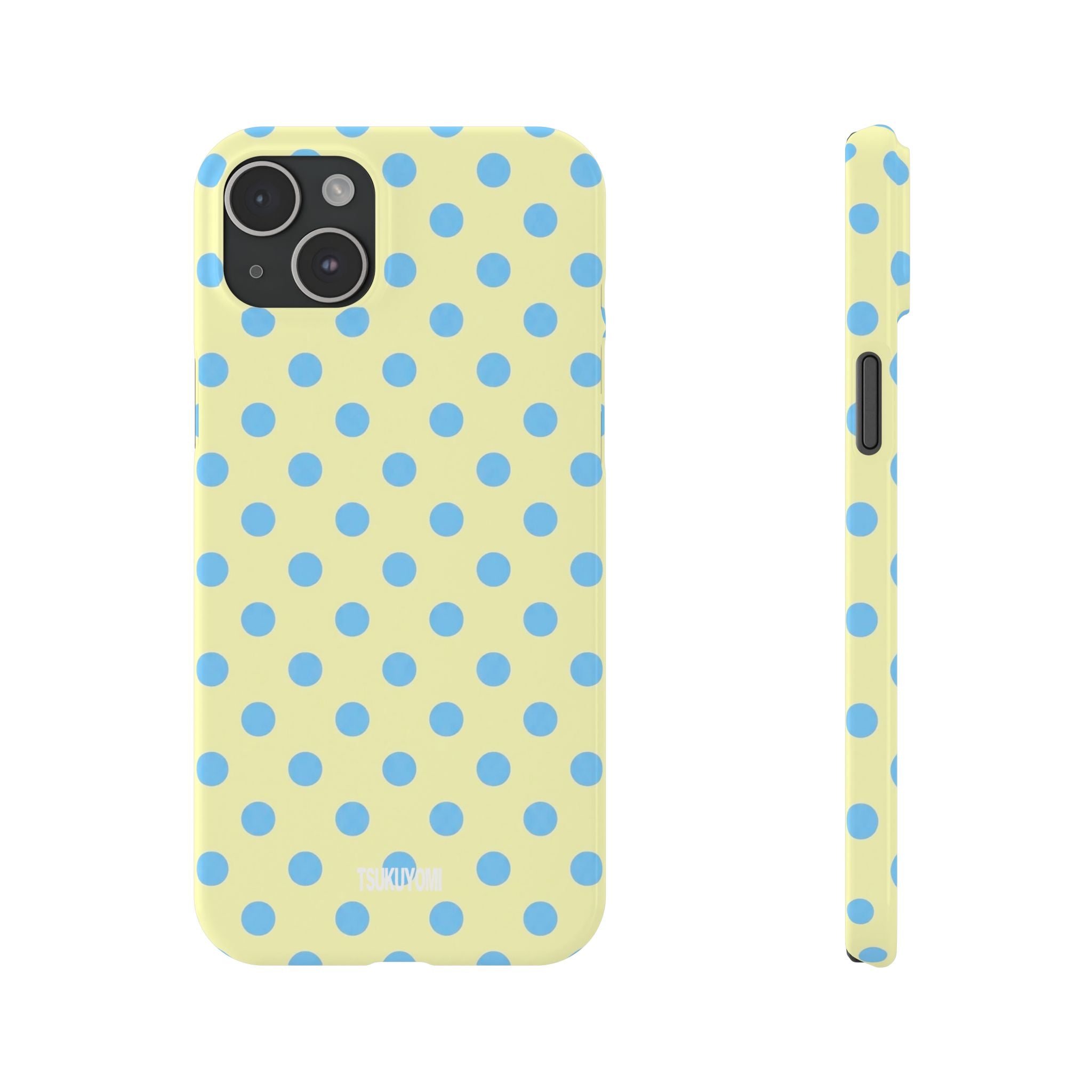 Morning in Capri Polka Dot Phone Case