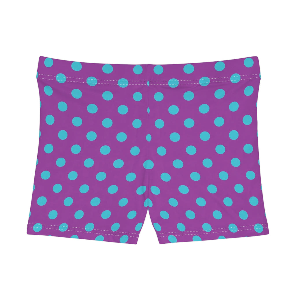 Mermaid Morning Polka Dot Mini Shorts