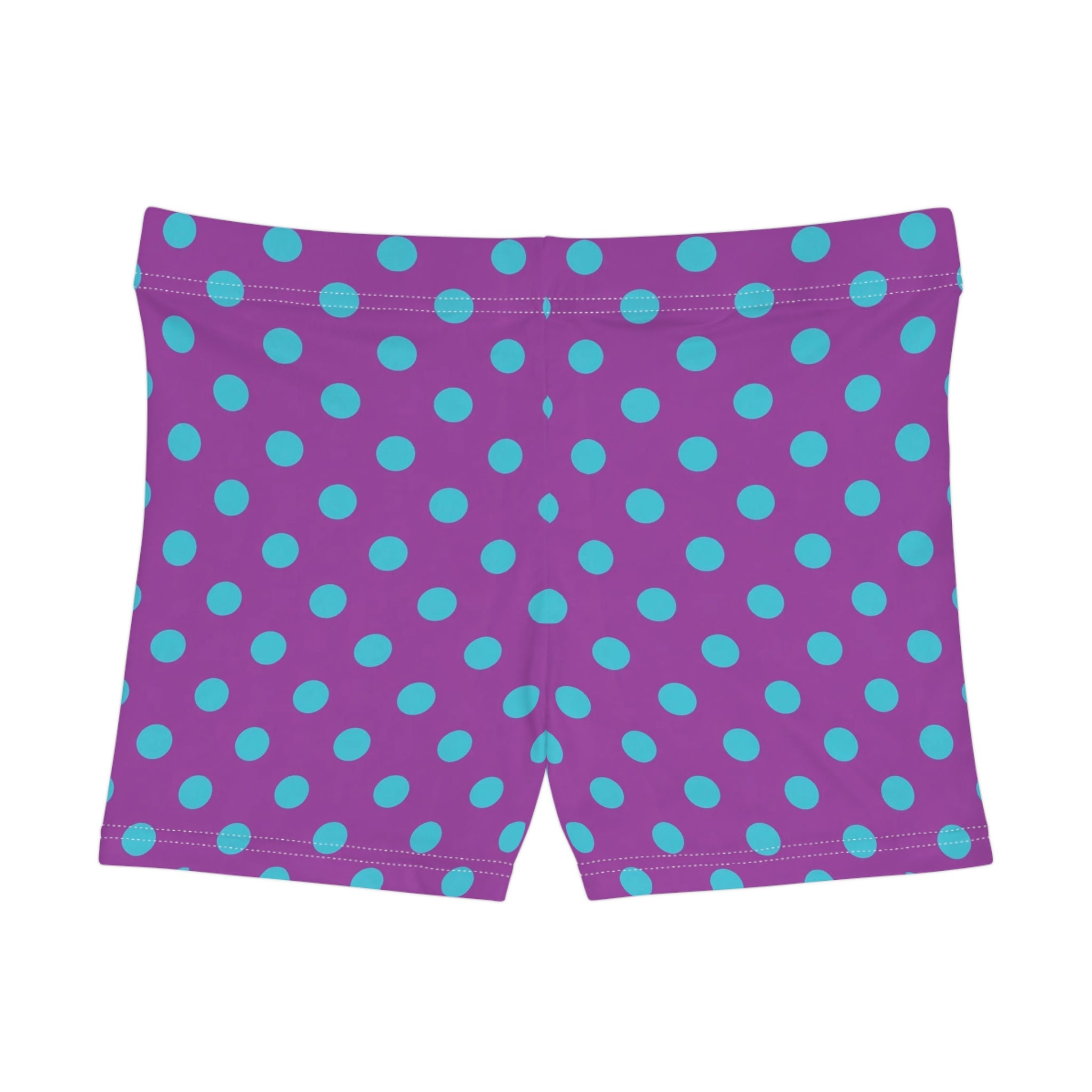 Mermaid Morning Polka Dot Mini Shorts