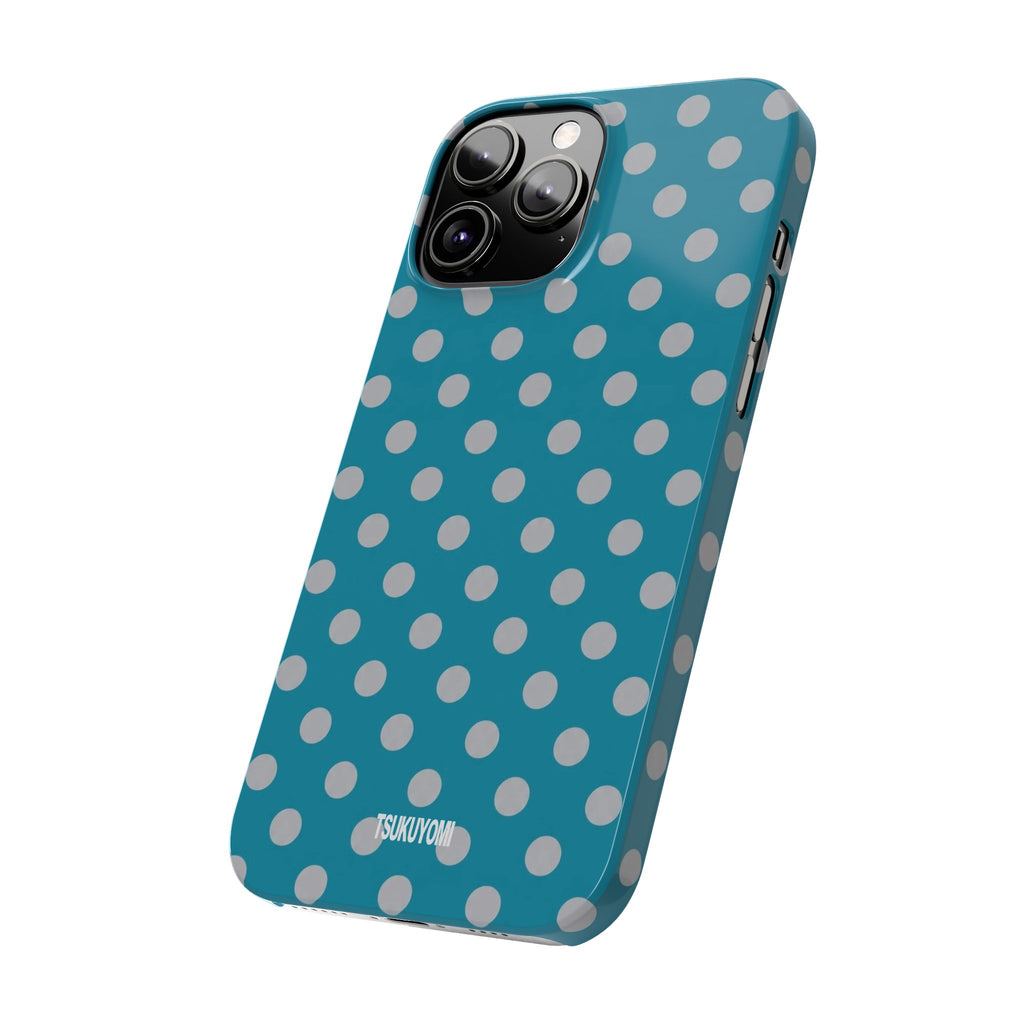 Blue Grotto Polka Dot Phone Case