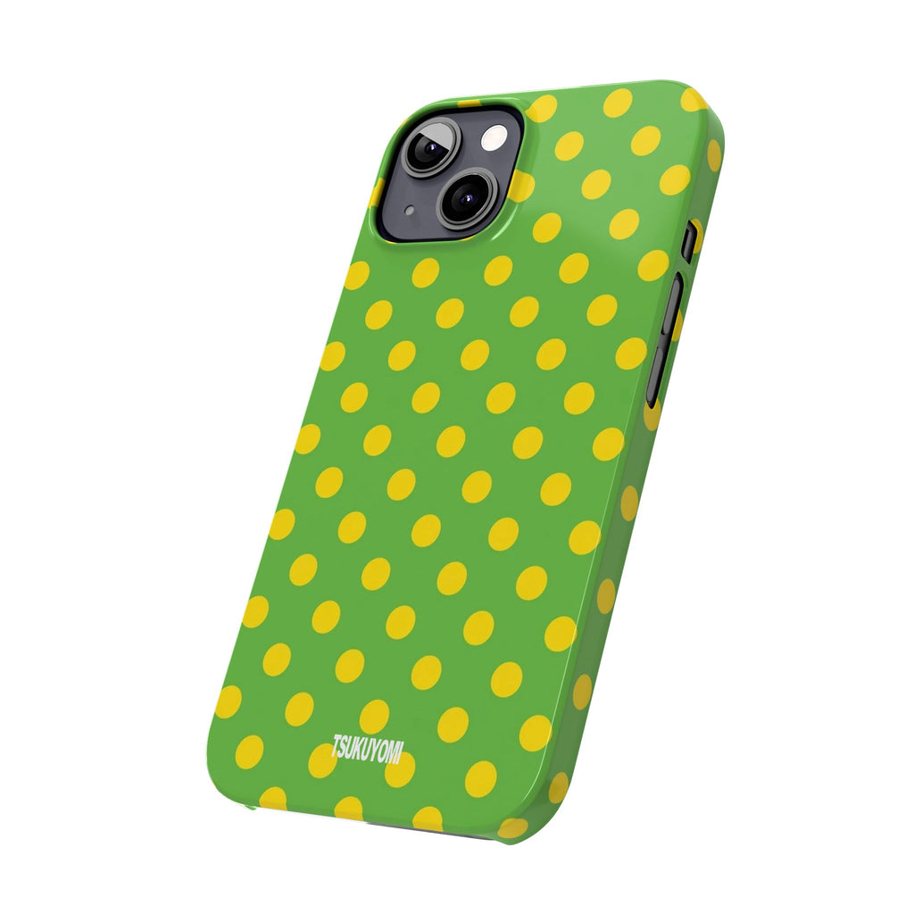 Lemon Belle Polka Dot Phone Case