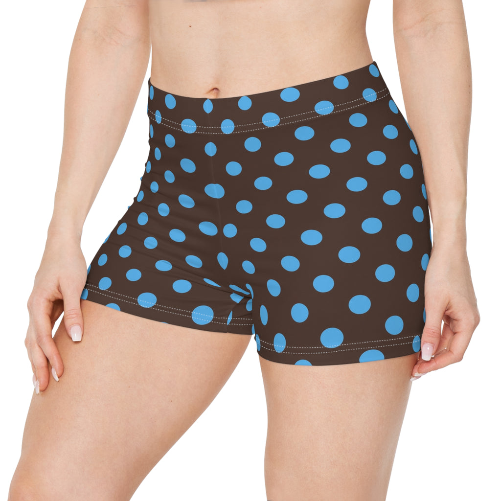 Sea & Cocoa Polka Dot Mini Shorts