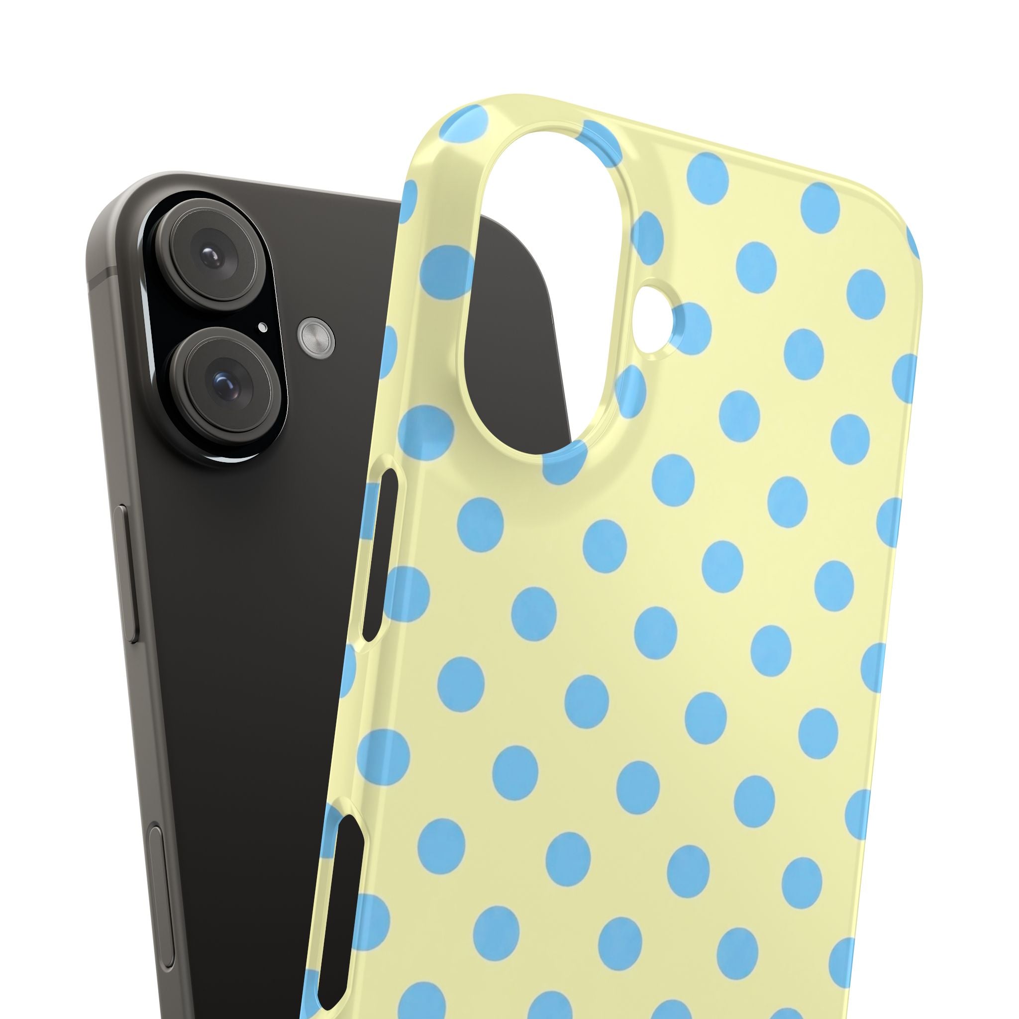 Morning in Capri Polka Dot Phone Case