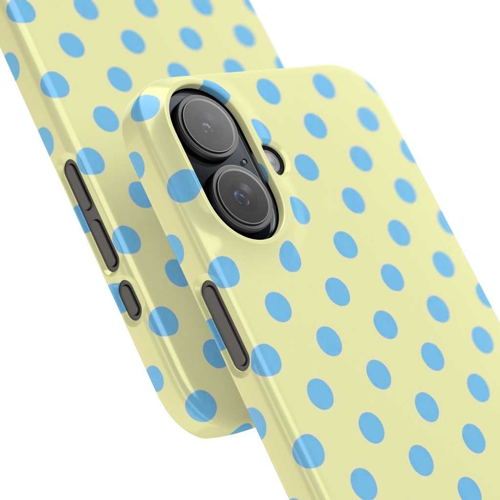 Morning in Capri Polka Dot Phone Case