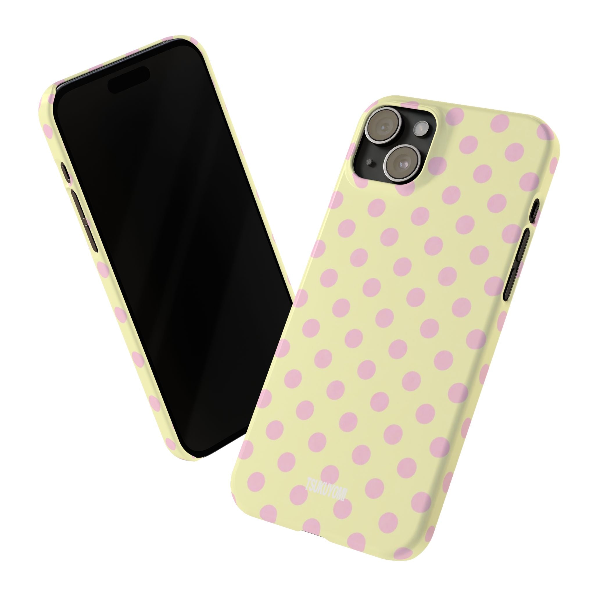 Sunday in Paris Polka Dot Phone Case