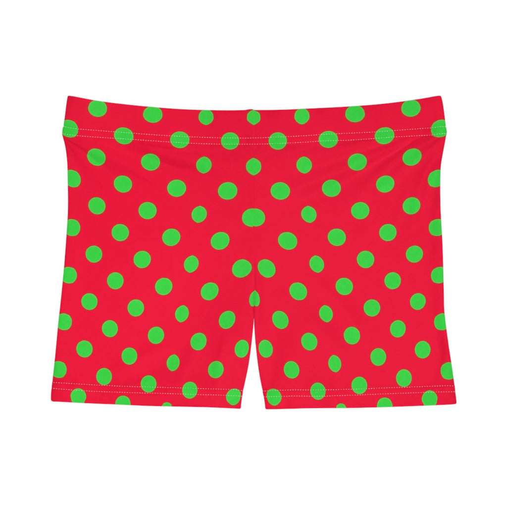 Island Market Polka Dot Mini Shorts