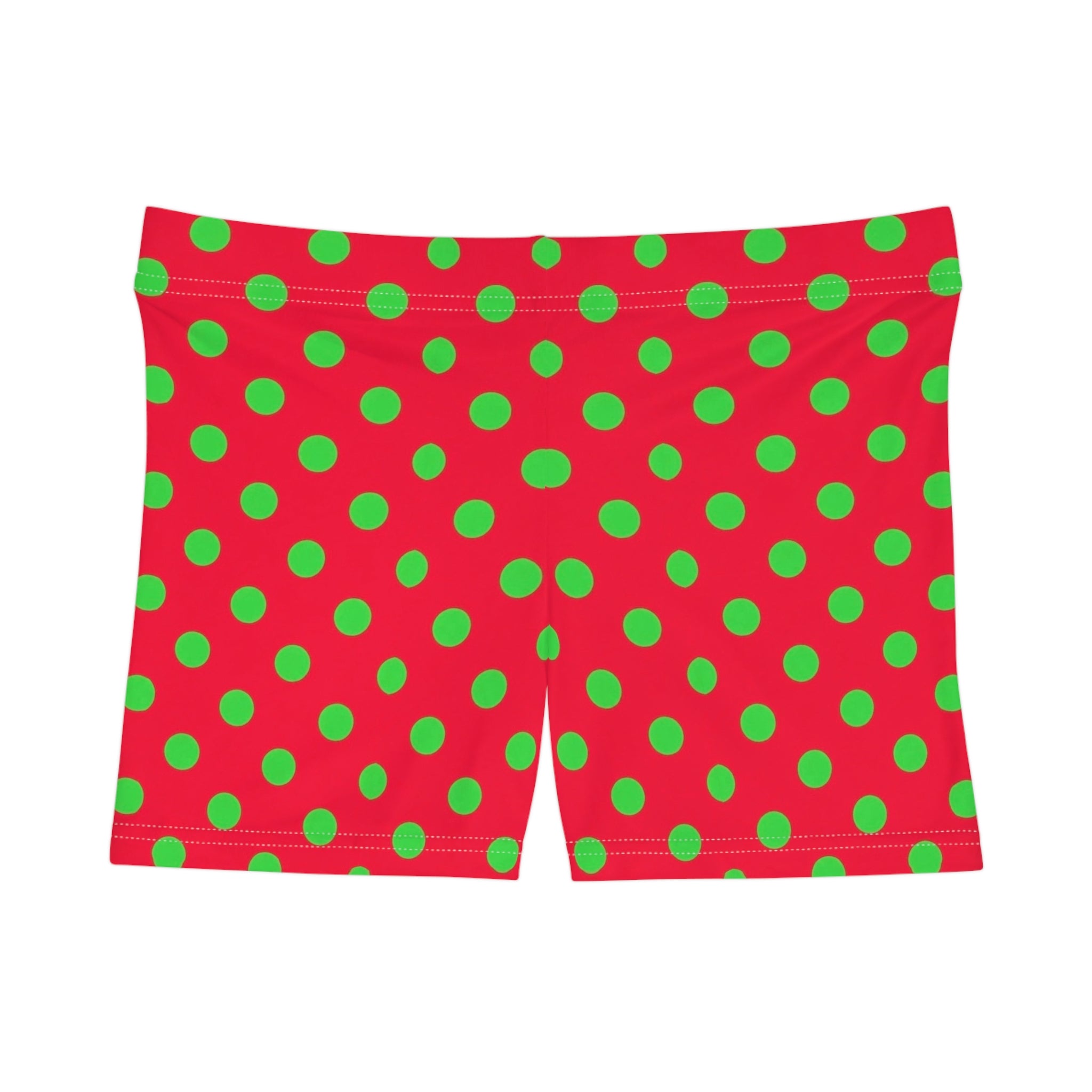 Island Market Polka Dot Mini Shorts