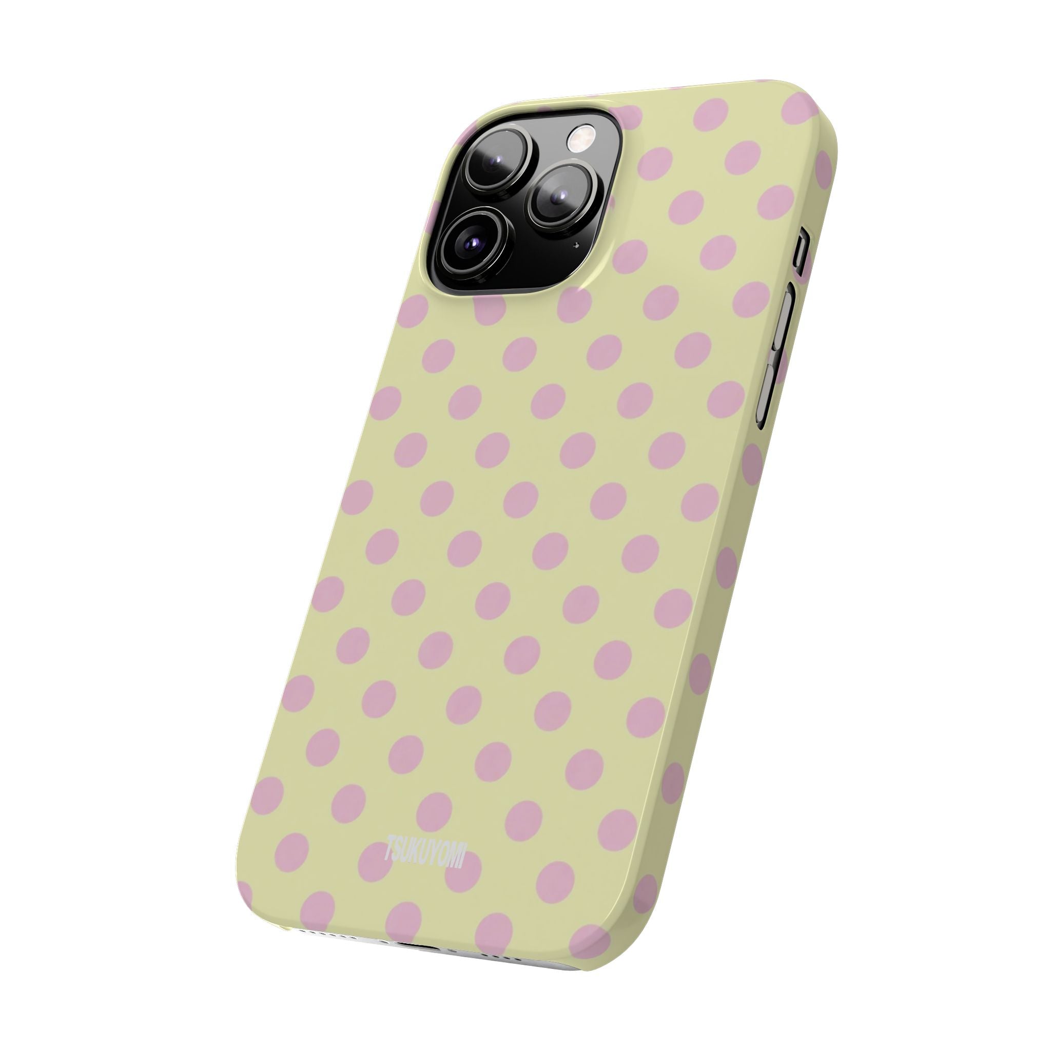 Sunday in Paris Polka Dot Phone Case