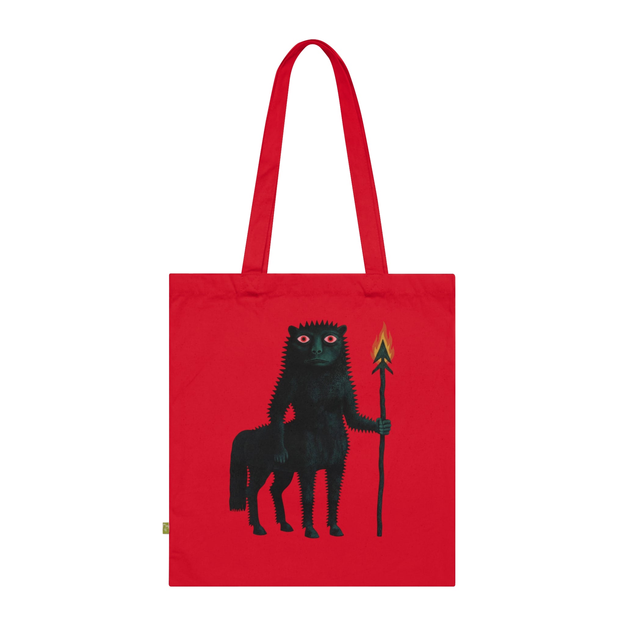 Sagittarius Shadow Centaur - Gothic Organic Cotton Tote Bag