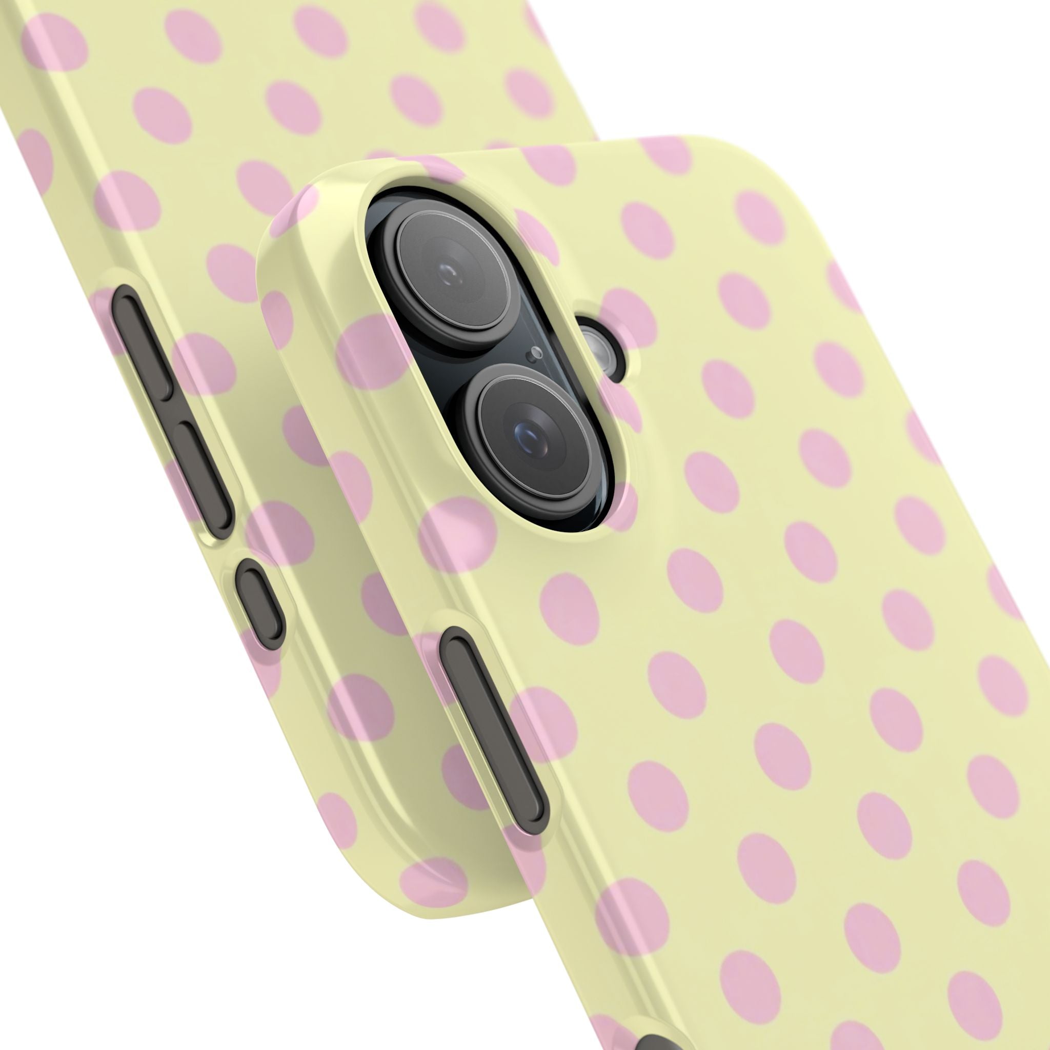Sunday in Paris Polka Dot Phone Case