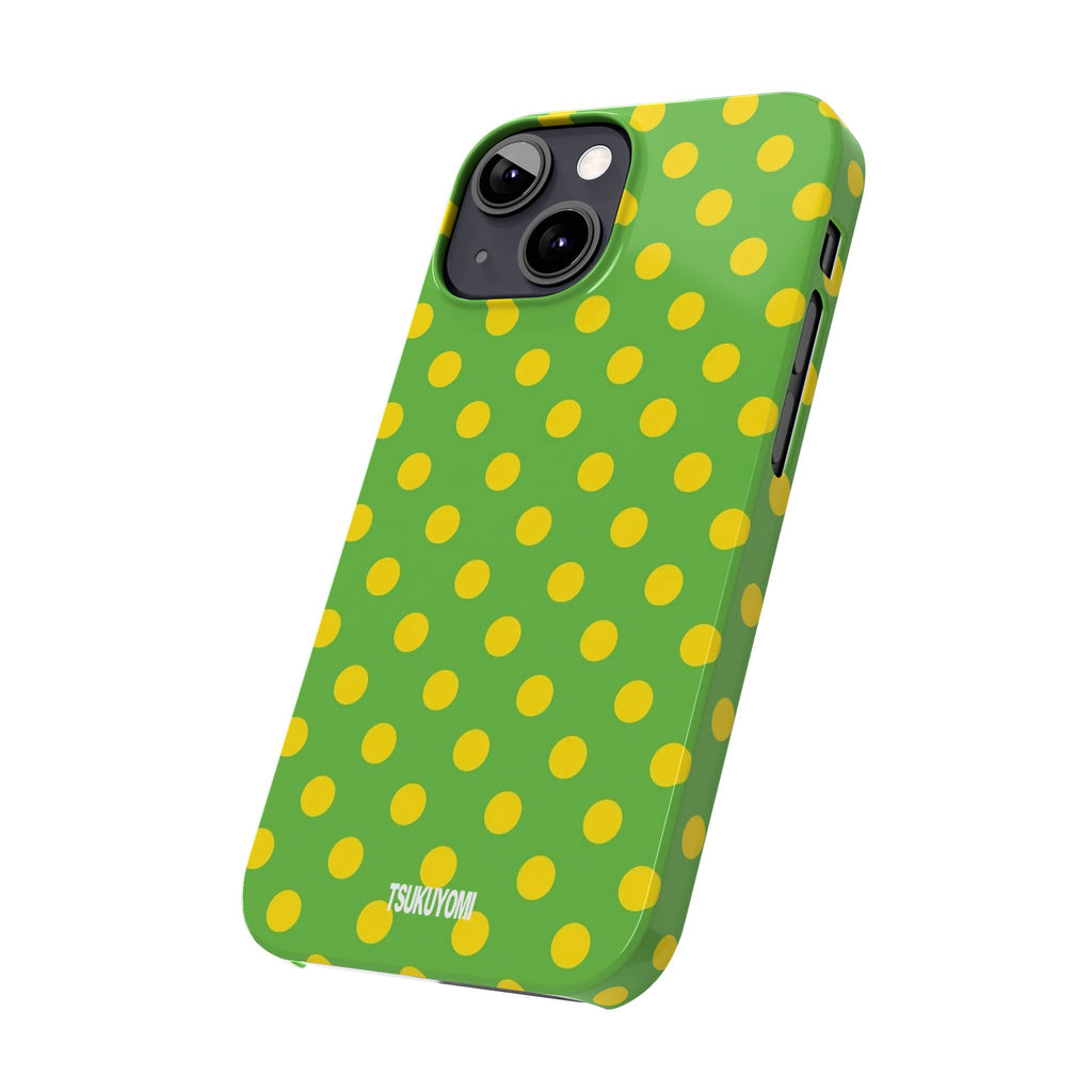 Lemon Belle Polka Dot Phone Case