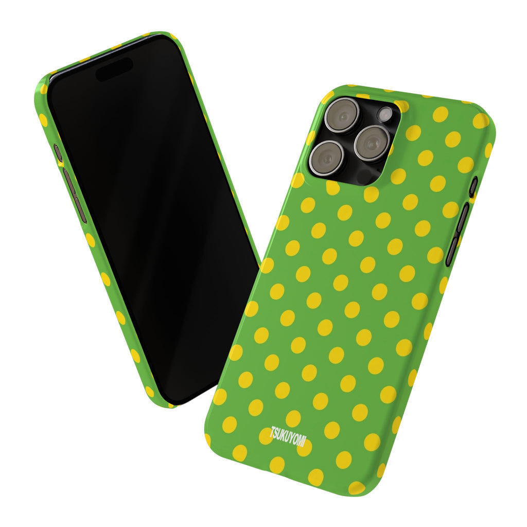 Lemon Belle Polka Dot Phone Case