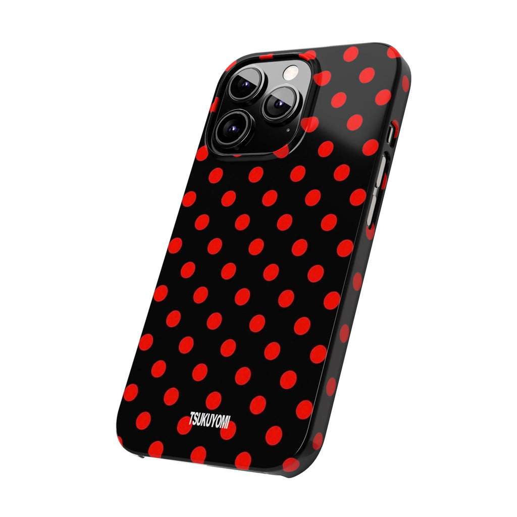 Black Widow Polka Dot Phone Case