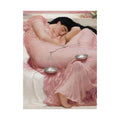 Libra Zodiac Art Print - Flaming June Reimagined - Vertical Poster