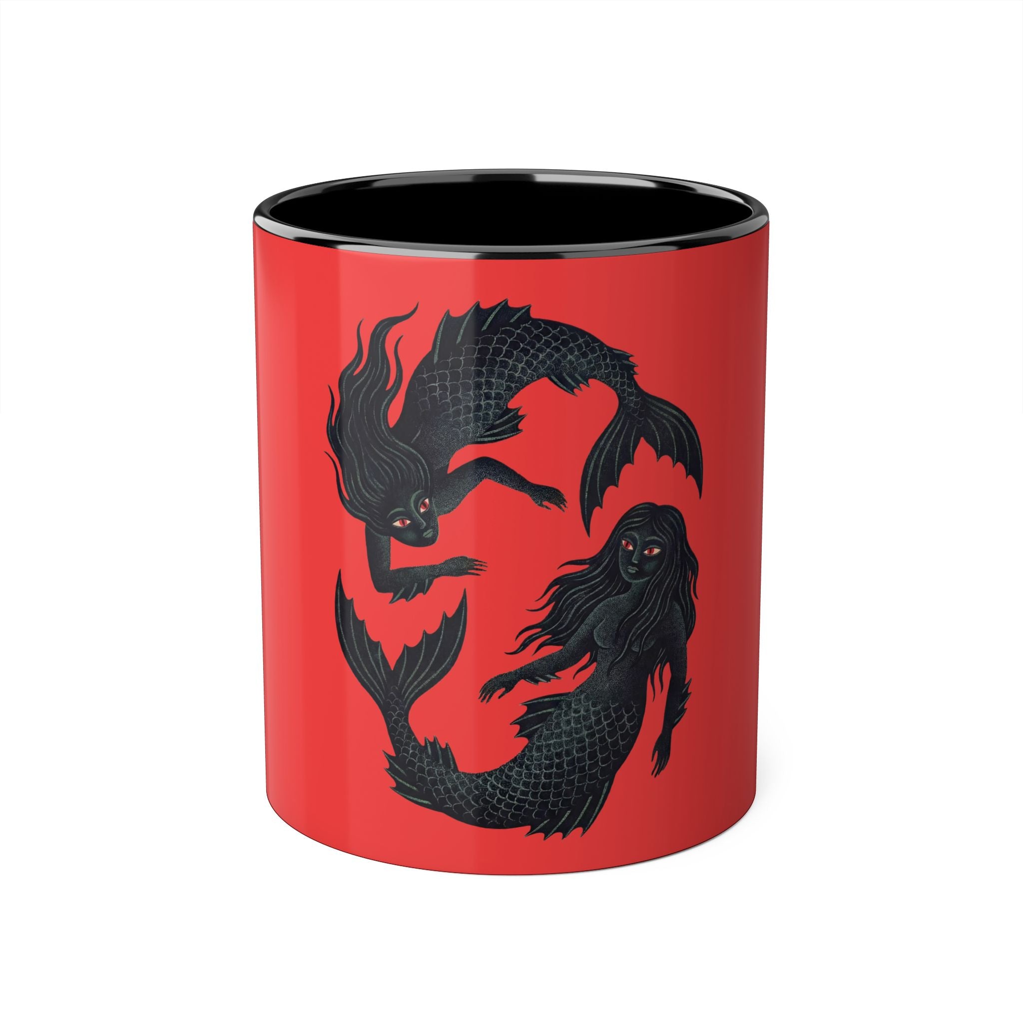 Pisces Zodiac Sign Illustrated Mug | Astrology 11oz Coffee Mug | Horoscope Art Mug