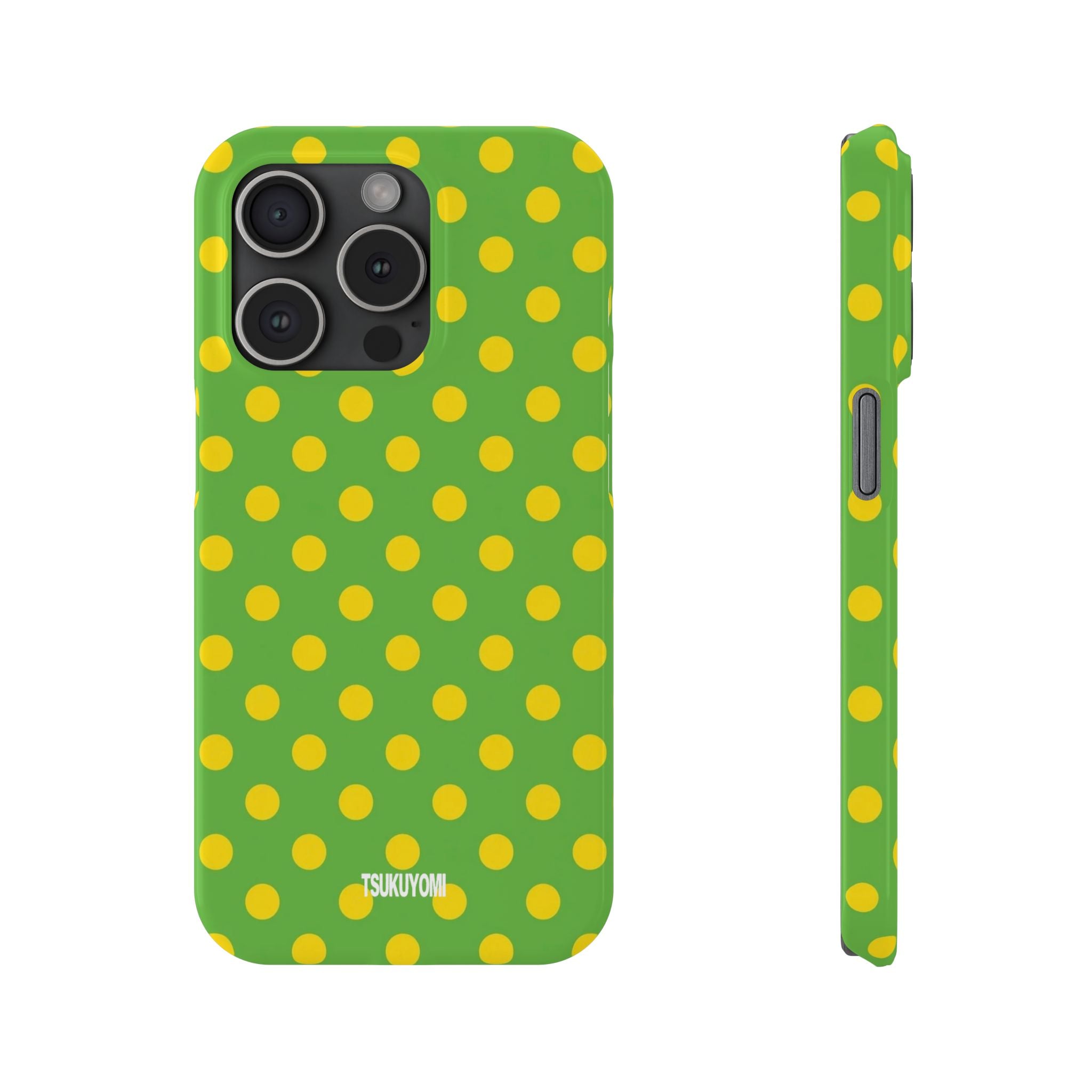 Lemon Belle Polka Dot Phone Case