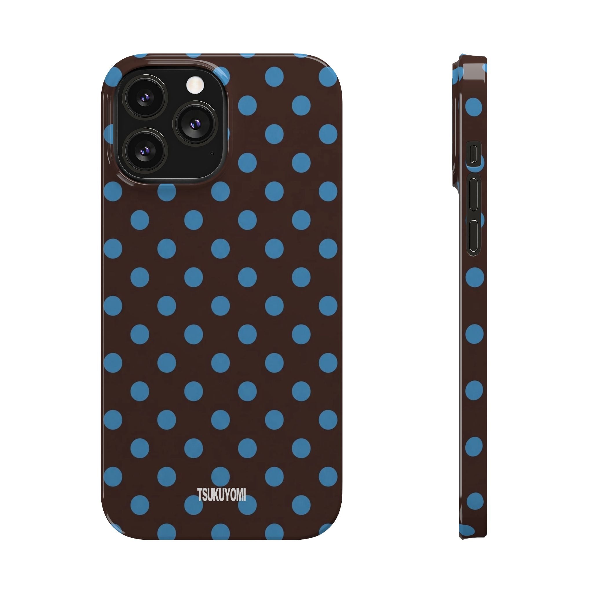 Sea Cocoa Polka Dot Phone Case