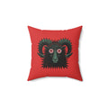 Aries Gothic Pillow | Faux Suede Square Pillow