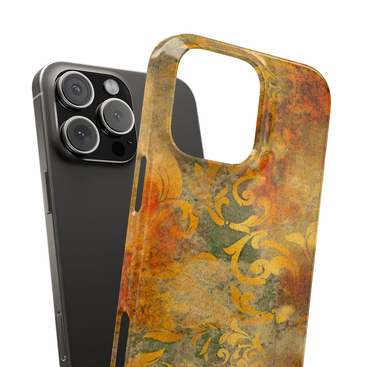 Burnt Baroque Phone Case