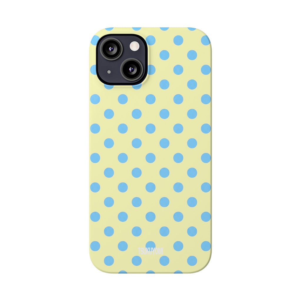 Morning in Capri Polka Dot Phone Case