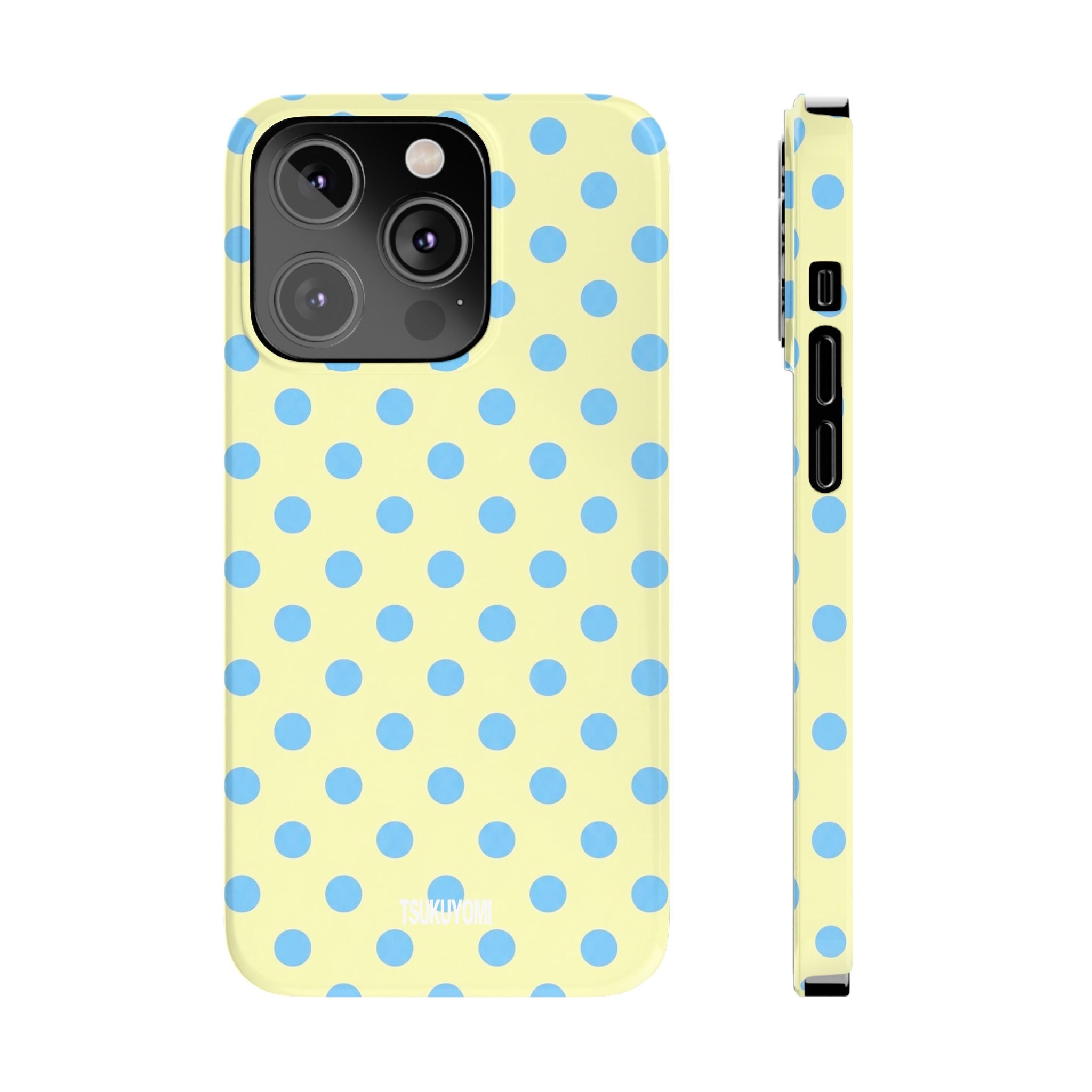 Morning in Capri Polka Dot Phone Case