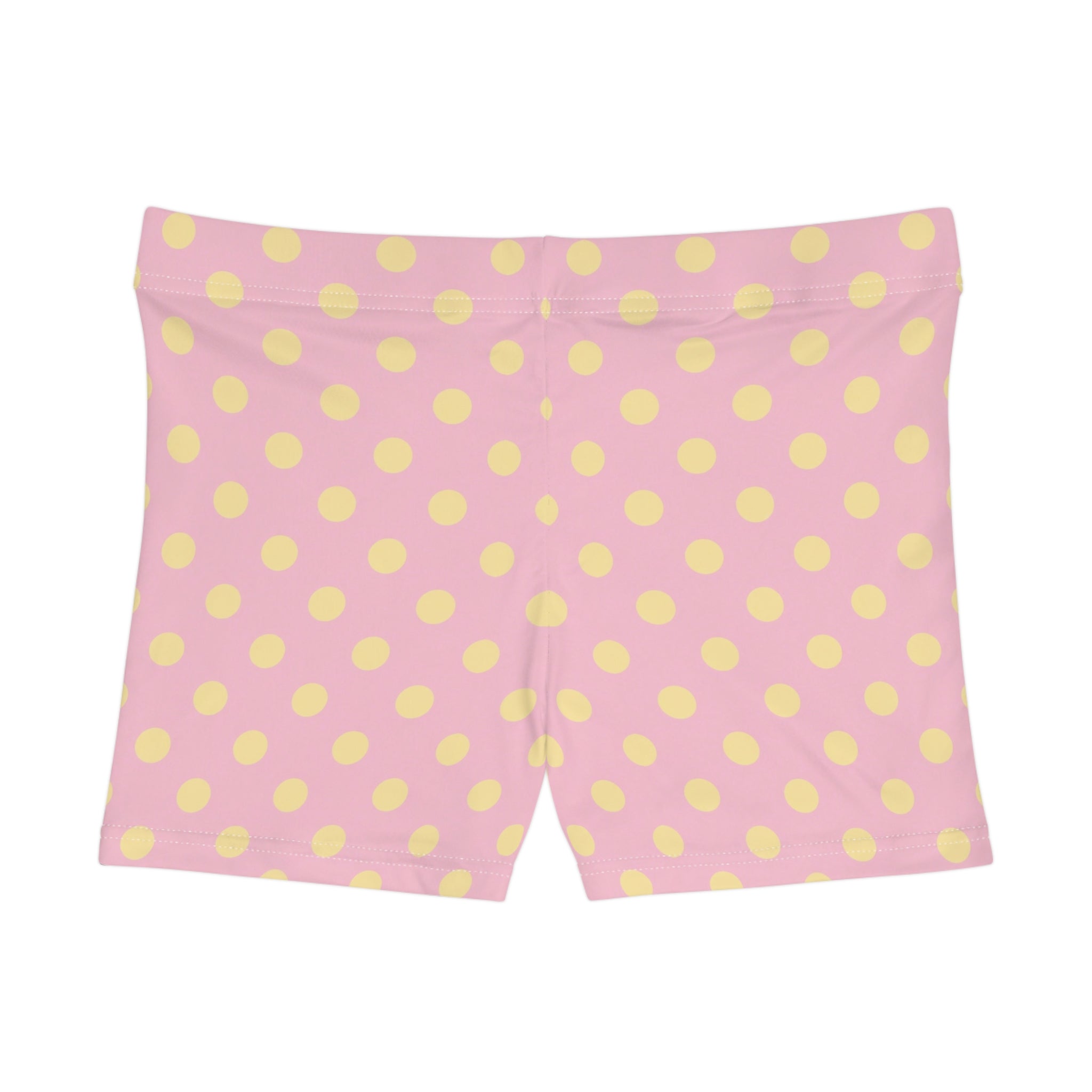 Strawberry Butter Polka Dot Mini Shorts