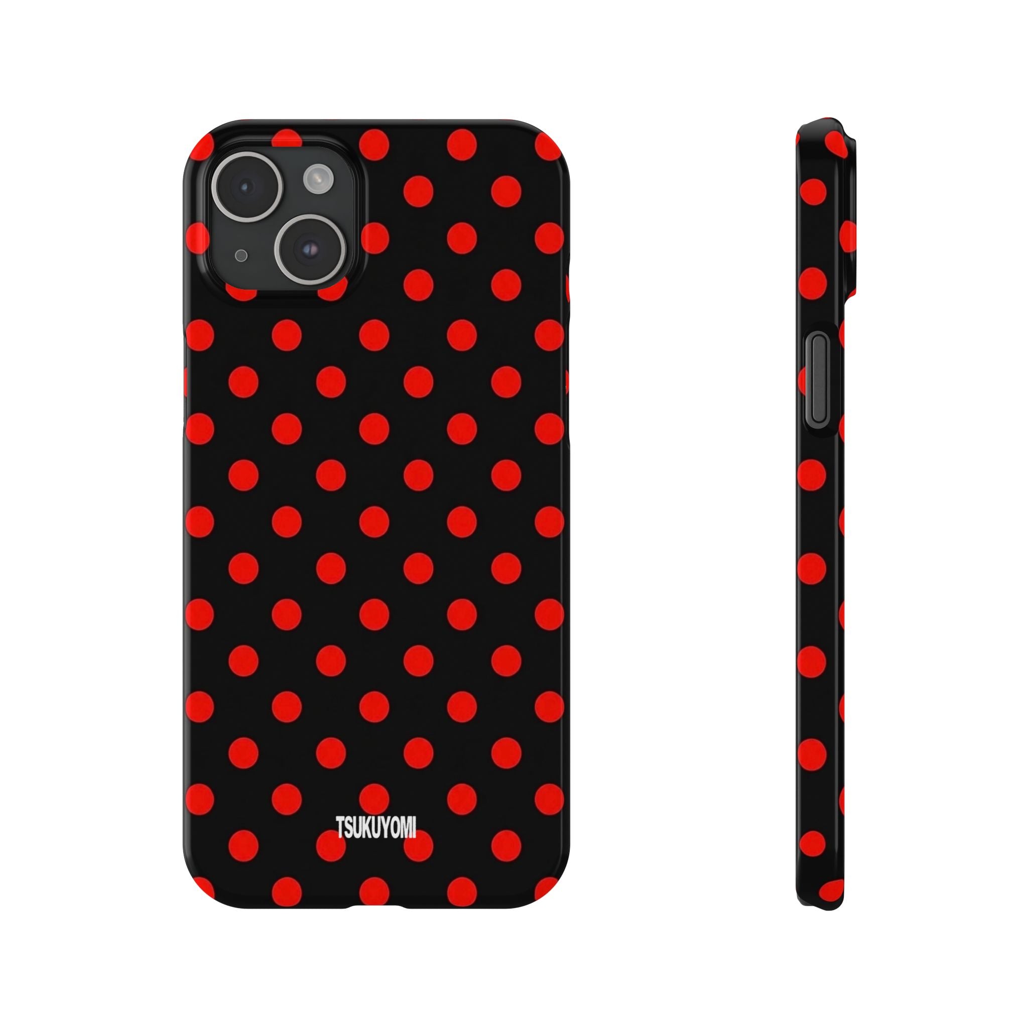 Black Widow Polka Dot Phone Case