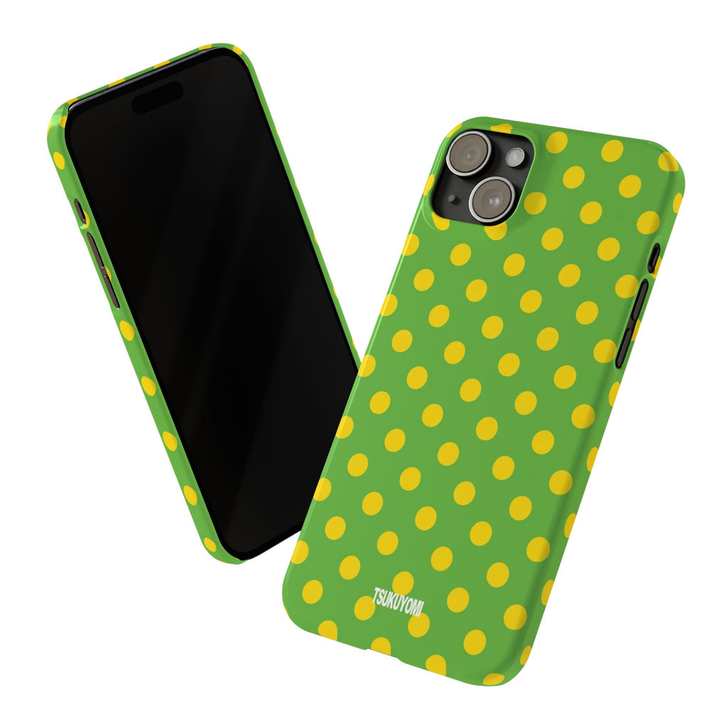 Lemon Belle Polka Dot Phone Case