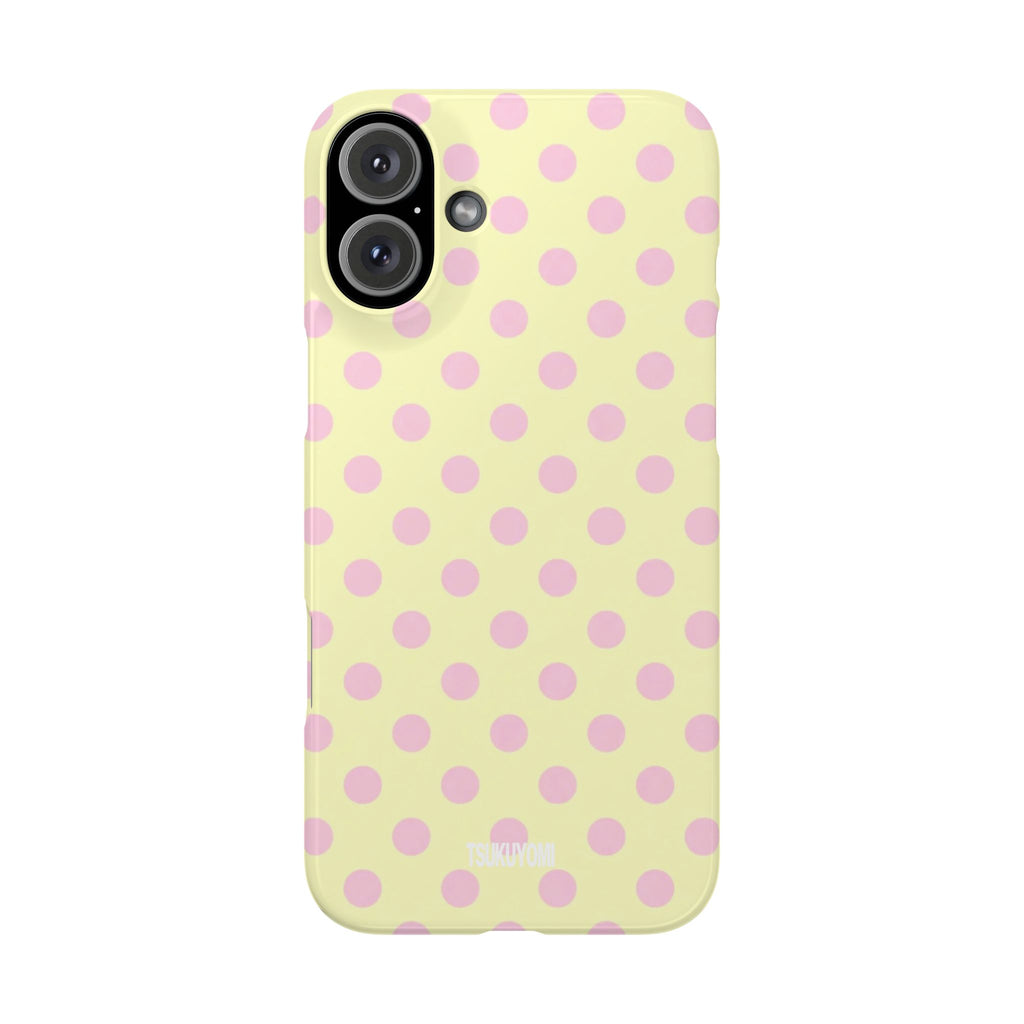 Sunday in Paris Polka Dot Phone Case