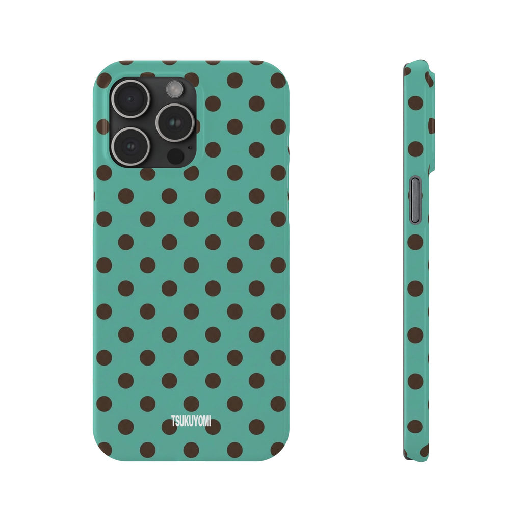 Palm Espresso Polka Dot Phone Case
