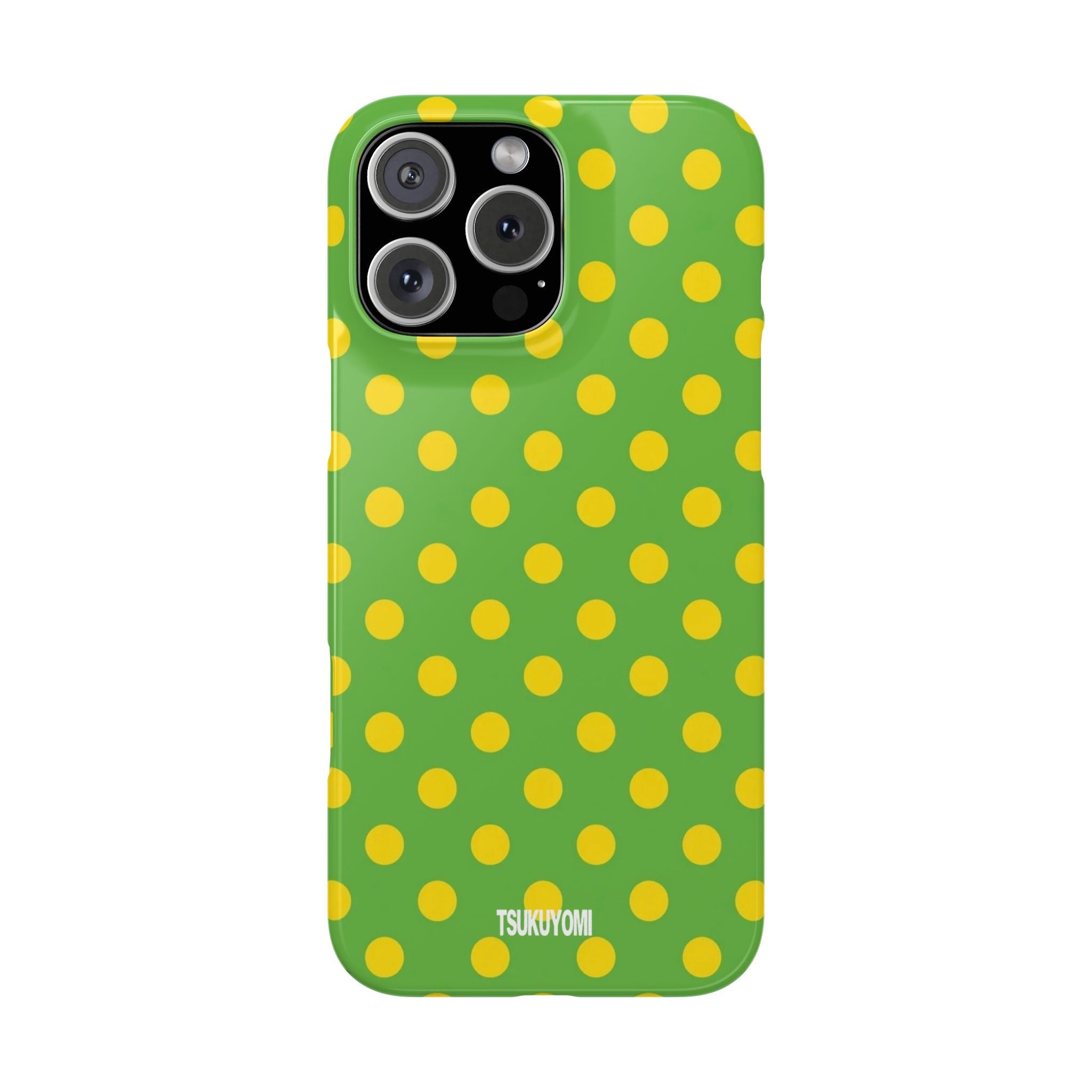 Lemon Belle Polka Dot Phone Case