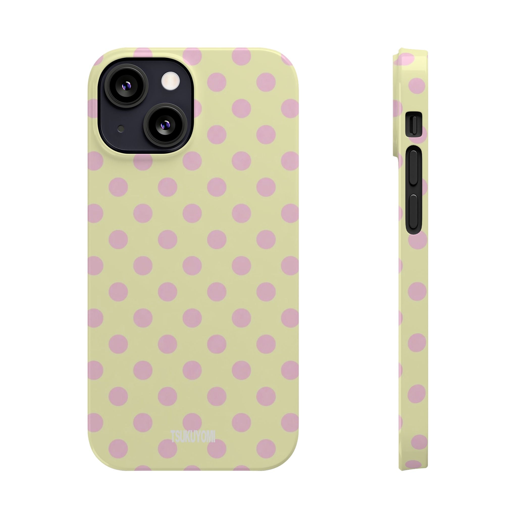 Sunday in Paris Polka Dot Phone Case