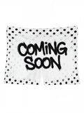 White & Black Polka Dots Mini Shorts